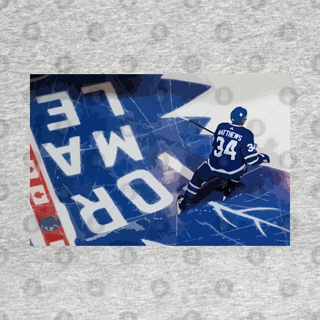 Auston Matthews Painting by gktb